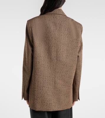 헤링본 울 블렌드 블레이저 | Róhe