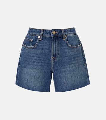 Monroe denim shorts | 7 For All Mankind
