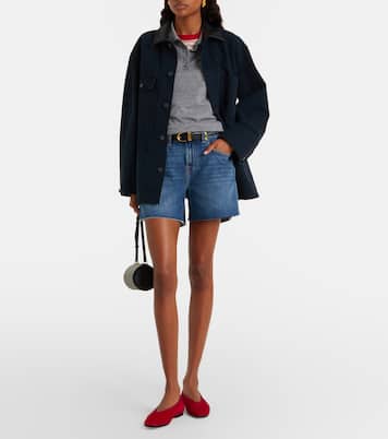 Monroe denim shorts | 7 For All Mankind