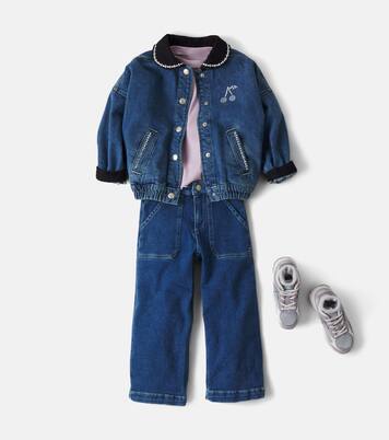 Lala embellished denim jacket | Bonpoint