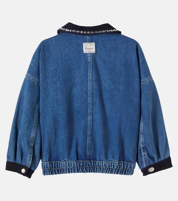 Lala embellished denim jacket | Bonpoint