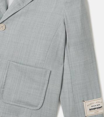 Veste bomber Benjamin en laine | Bonpoint