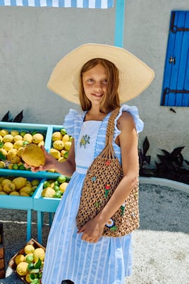 Kleid aus Baumwollpopeline | Patachou