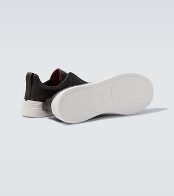 Baskets Triple Stitch en cuir | Zegna