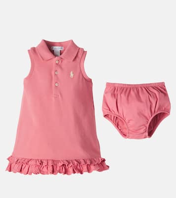 Baby Set aus Kleid und Höschen aus Jersey | Polo Ralph Lauren Kids