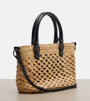 Le City Small raffia tote bag | Balenciaga