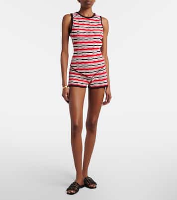 Shorts aus Häkelstrick | The Attico