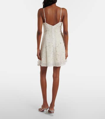 Verziertes Minikleid Emily aus Tüll | Staud