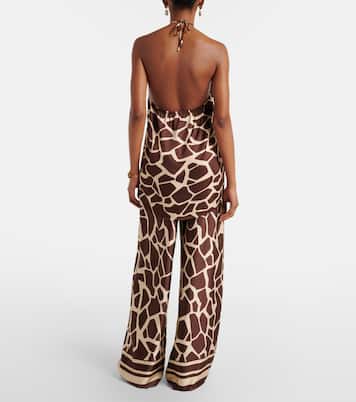 Weite Hose Jensen aus Satin | Faithfull