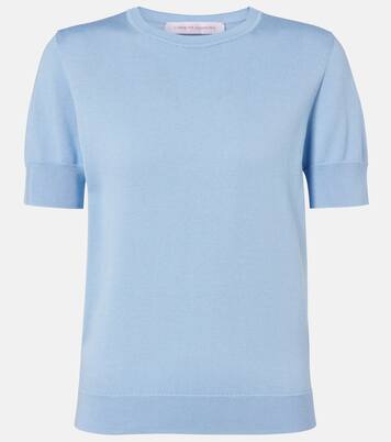 Top in seta e cotone | Carolina Herrera