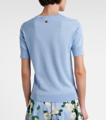 Top in seta e cotone | Carolina Herrera