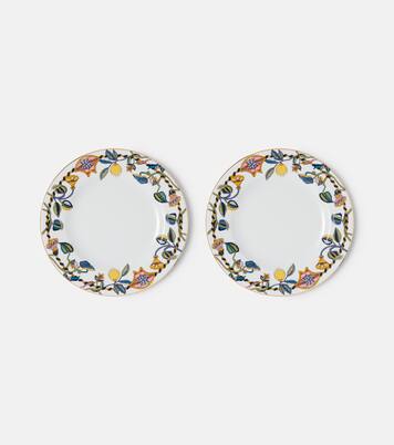 Borboni White陶瓷餐盘两件套 | La DoubleJ