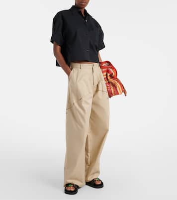 Paula's Ibiza Pebble Beads leather sandals | Loewe