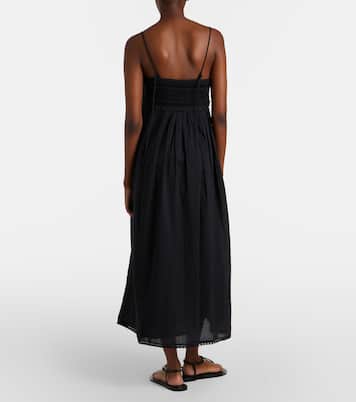 Midikleid Danielle aus Baumwolle und Spitze | Posse