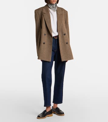 Jerry distressed leather penny loafers | Golden Goose