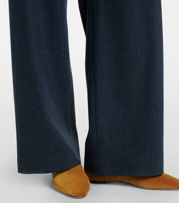 Wool and cashmere wide-leg pants | Eleventy