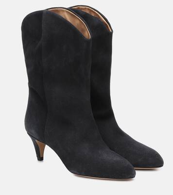 Ankle Boots Dernee aus Veloursleder | Isabel Marant