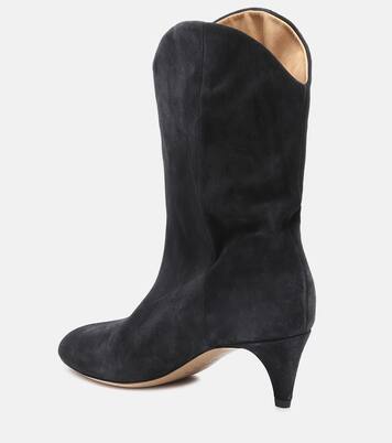 Ankle Boots Dernee aus Veloursleder | Isabel Marant