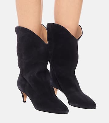 Ankle Boots Dernee aus Veloursleder | Isabel Marant