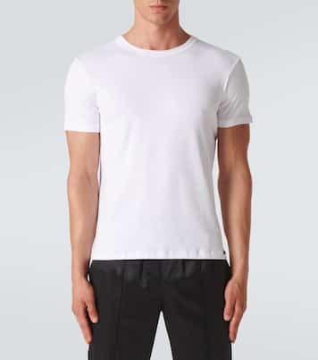 Cotton crewneck T-shirt | Tom Ford