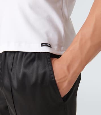 Cotton crewneck T-shirt | Tom Ford