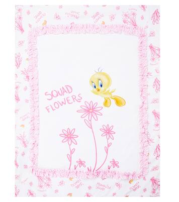 Printed cotton blanket | Monnalisa