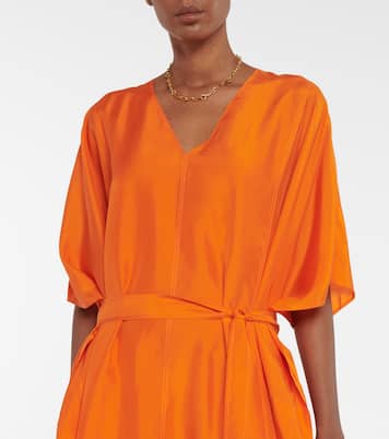 Midikleid Darya aus Seide | Joseph