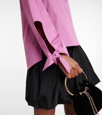 Bluse aus Baumwollpopeline | Oscar de la Renta