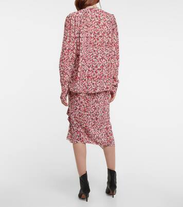 Bedruckte Bluse Amirya | Marant Etoile