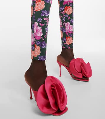 Sandalen aus Leder und Satin | Magda Butrym