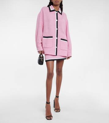 Glitter and patent leather sandals | Miu Miu