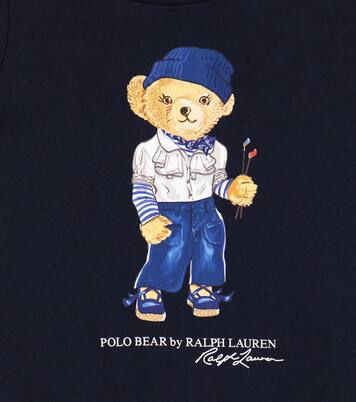 Baby Polo Bear cotton jersey T-shirt | Polo Ralph Lauren Kids
