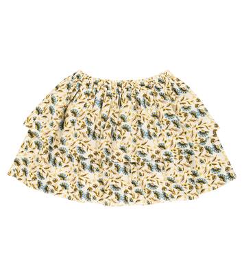Jupe en coton à fleurs | Bonpoint