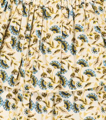 Jupe en coton à fleurs | Bonpoint