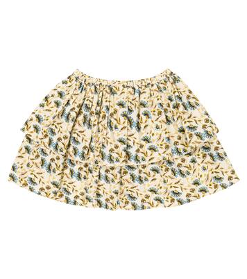Jupe en coton à fleurs | Bonpoint