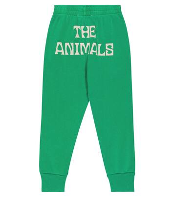 Panther印花棉质运动裤 | The Animals Observatory