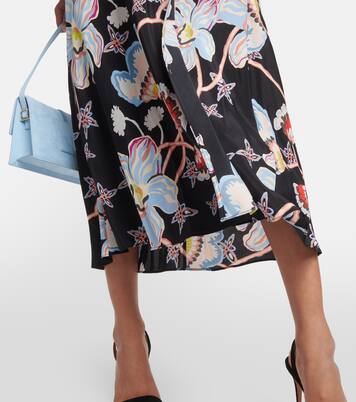 Robe midi Tilly à fleurs | Diane von Furstenberg