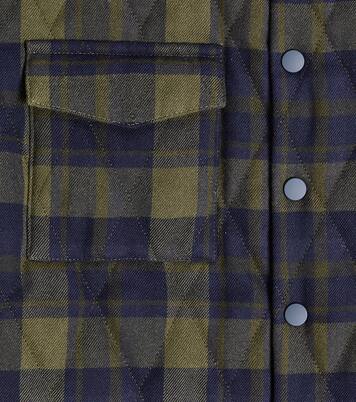 Giacca imbottita e trapuntata a quadri | Il Gufo