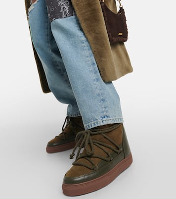 Classic Wedge suede ankle boots | Inuikii