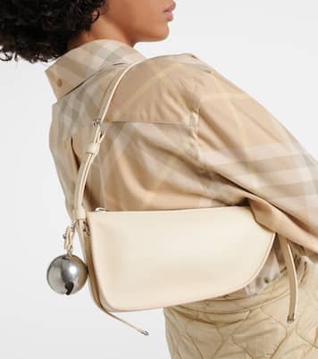 Schultertasche Shield Mini aus Leder | Burberry