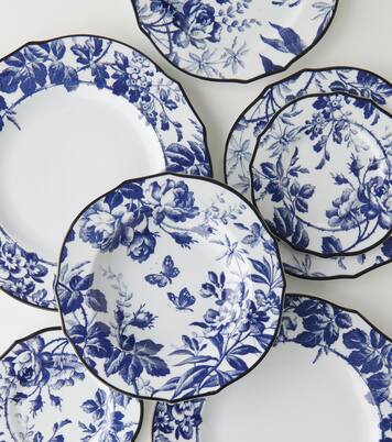 Herbarium set of 2 dessert plates | Gucci