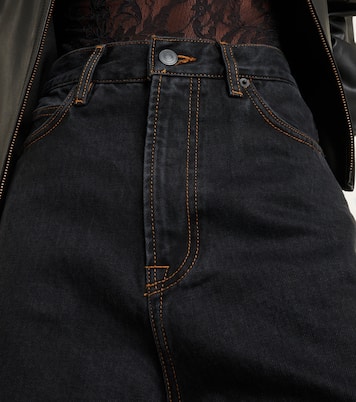 High-Rise Straight Jeans | Wardrobe.NYC