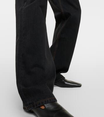 High-Rise Straight Jeans | Wardrobe.NYC