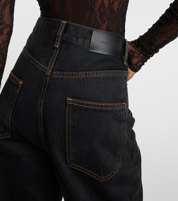 High-Rise Straight Jeans | Wardrobe.NYC