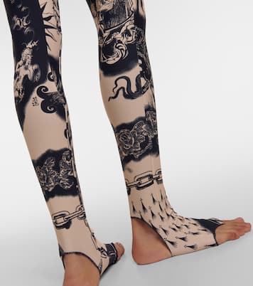 Jumpsuit Heraldique in jersey con stampa | Jean Paul Gaultier