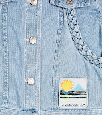 August denim jacket | Zimmermann Kids