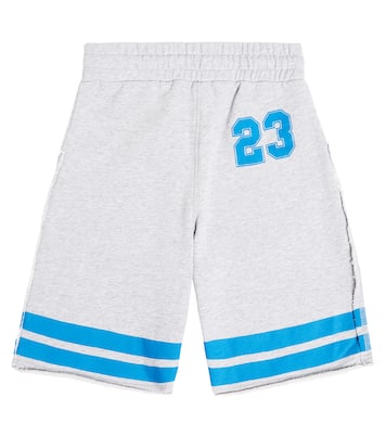 Team 23棉质针织短裤 | Off-White Kids