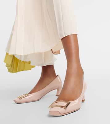 Escarpins Trompette 45 en cuir verni | Roger Vivier