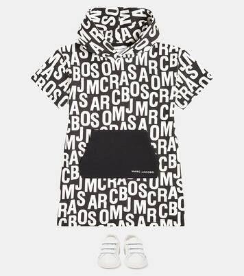 Robe pull en coton mélangé à logo | Marc Jacobs Kids