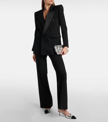 Slingback-Pumps Milanese aus Metallic-Leder | Aquazzura